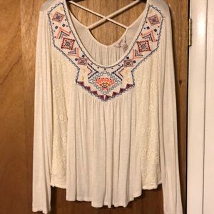 Arizona Jean co detailed shirt